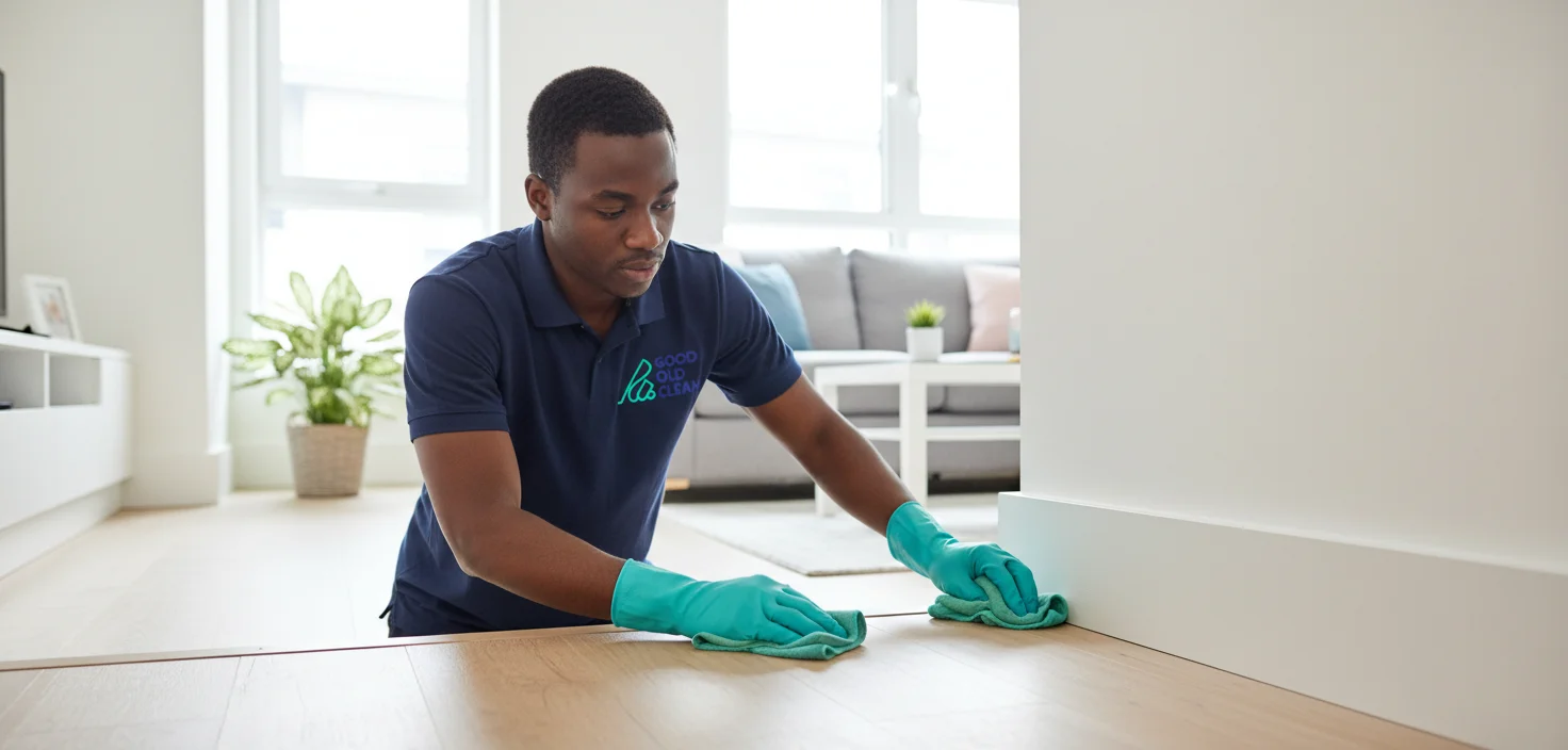 Professional deep cleaning service in Custom House - kitchen and bathroom