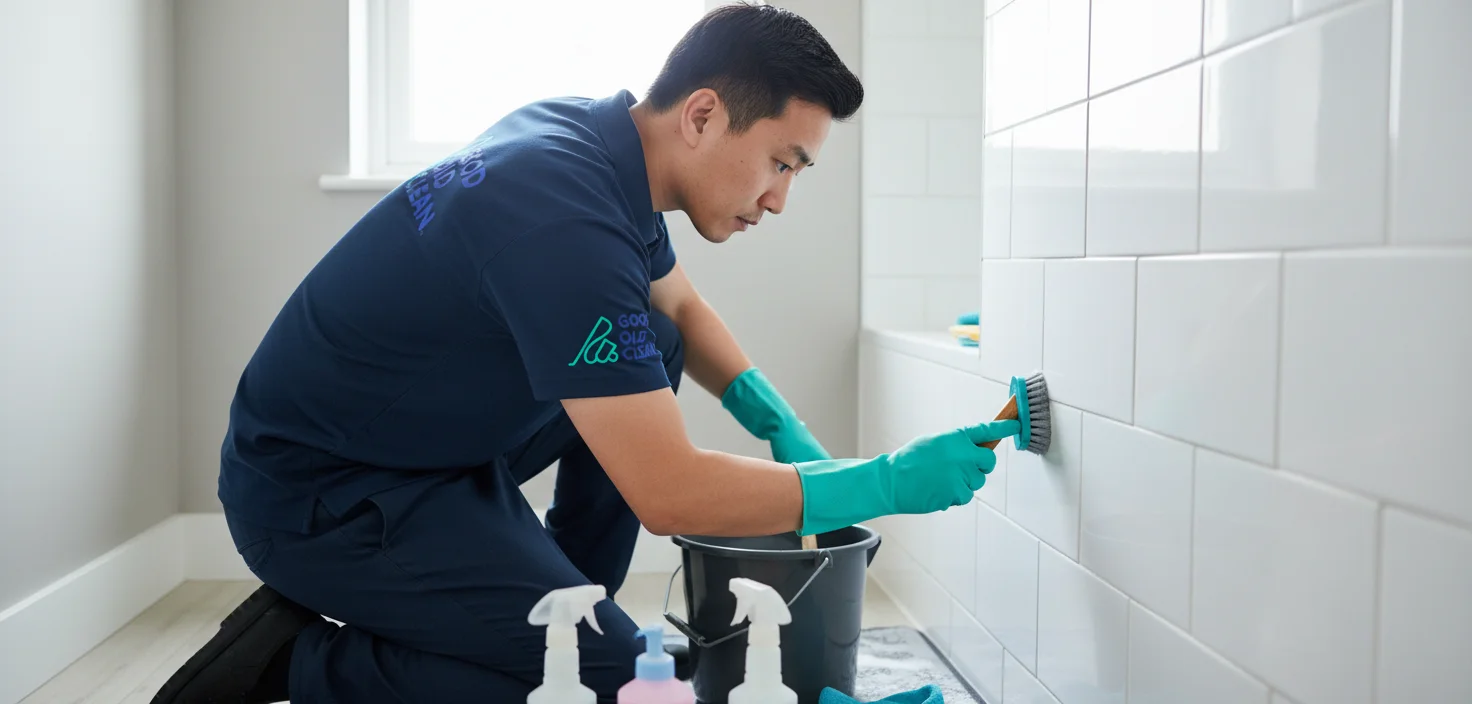 Professional deep cleaning service in Cyprus - kitchen and bathroom