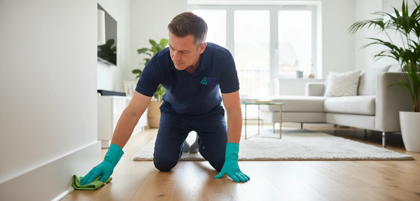 Professional deep cleaning service in Emerson Park - kitchen and bathroom