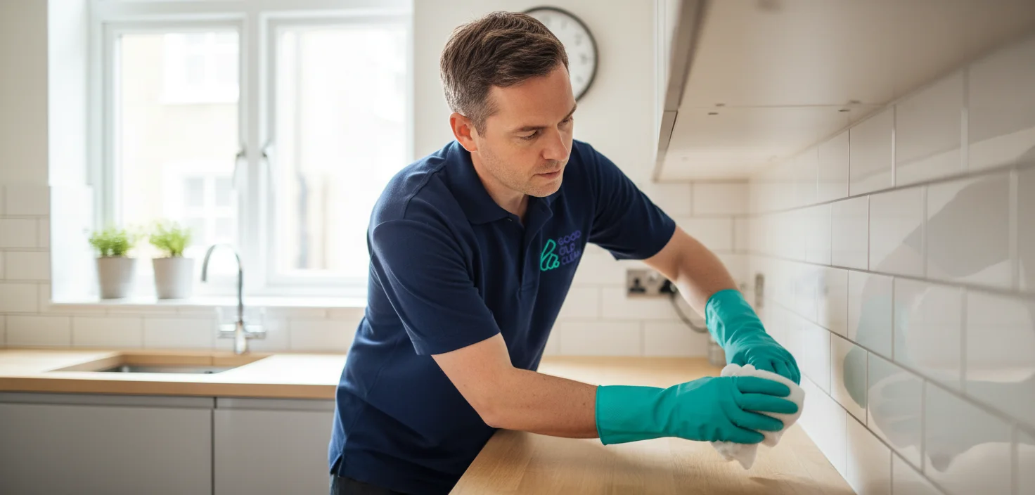 Professional deep cleaning service in Herne Hill - kitchen and bathroom