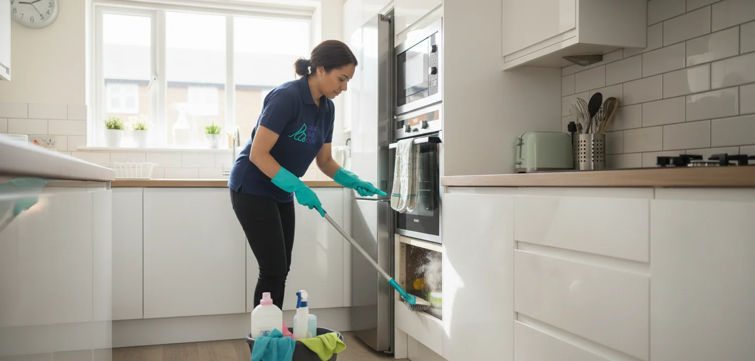 Professional deep cleaning service in Kilburn - kitchen and bathroom