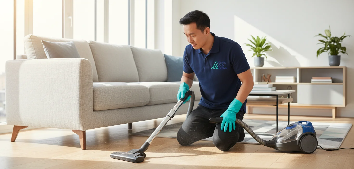 Professional deep cleaning service in King George V - kitchen and bathroom