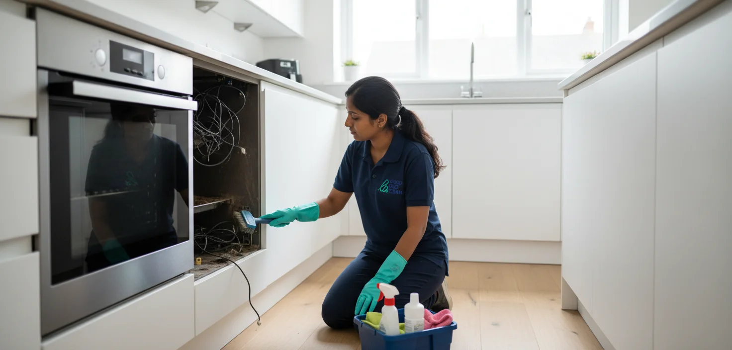 Professional deep cleaning service in Mill Hill - kitchen and bathroom