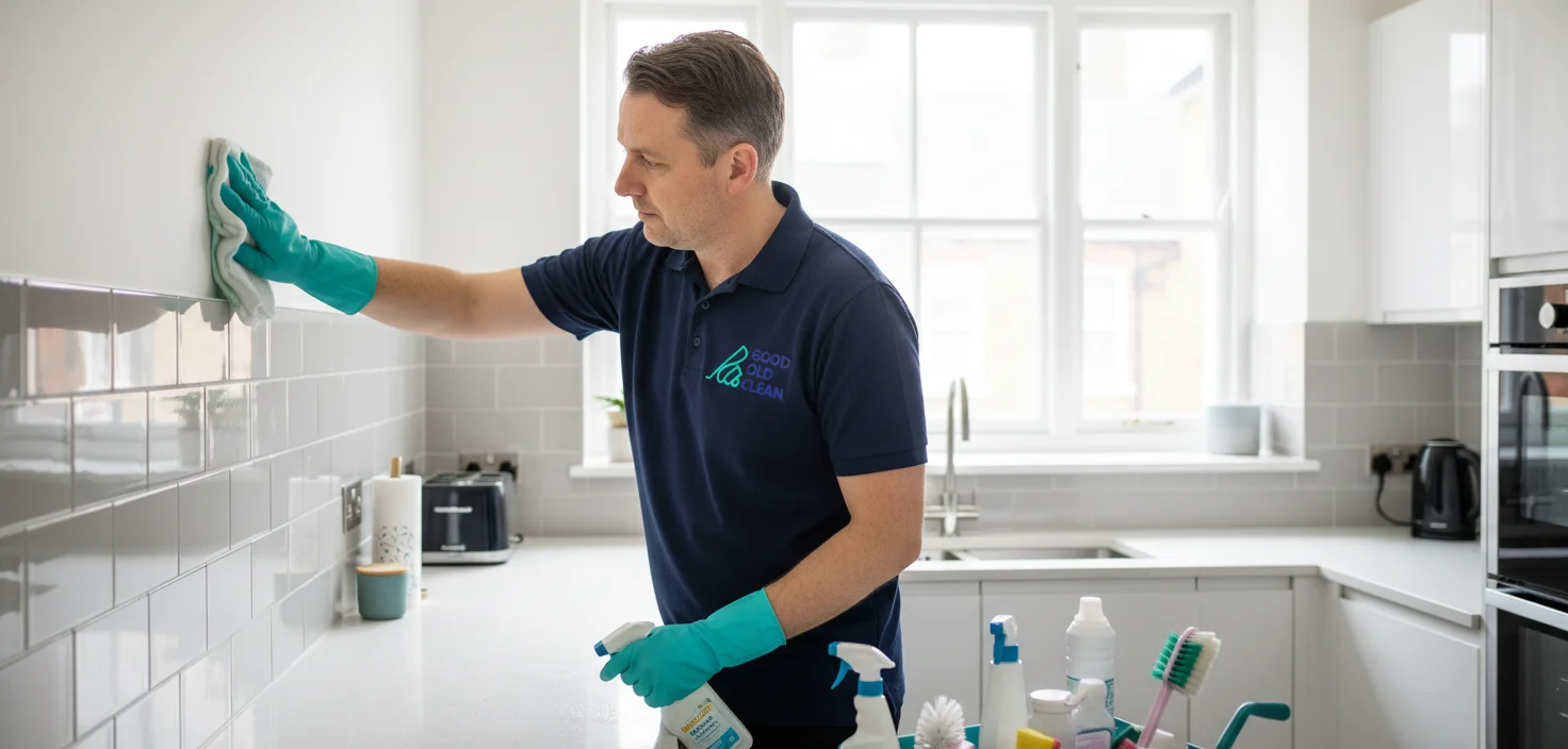 Professional deep cleaning service in Peckham - kitchen and bathroom