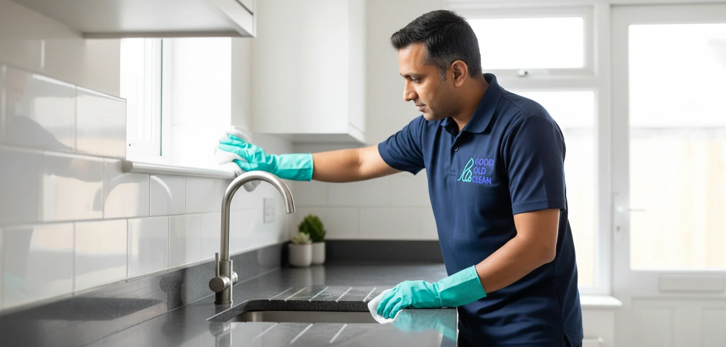 Professional deep cleaning service in Redbridge - kitchen and bathroom