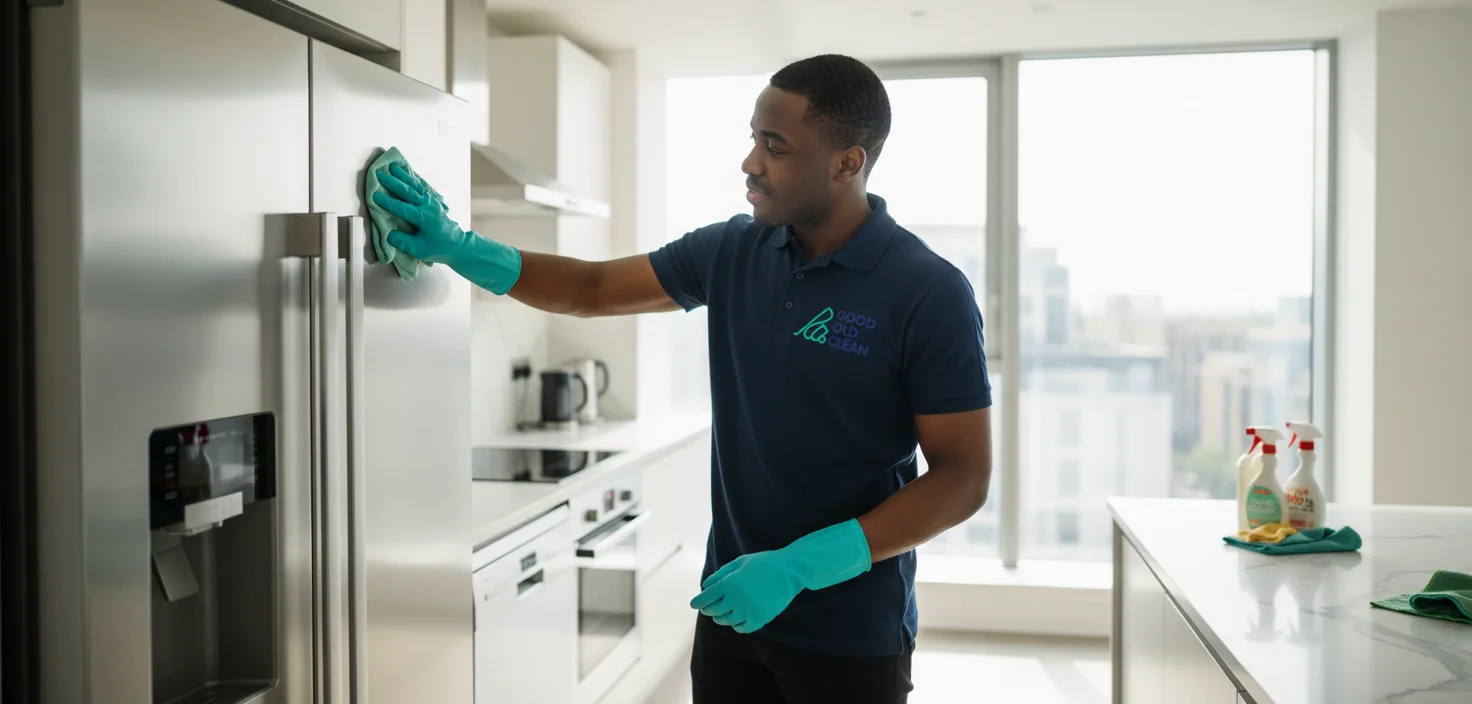 Professional deep cleaning service in Royal Docks - kitchen and bathroom