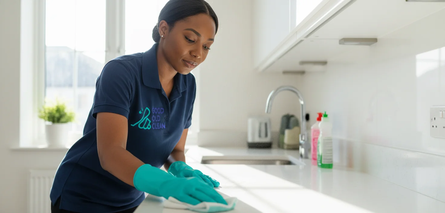 Professional deep cleaning service in Abbey Road - kitchen and bathroom