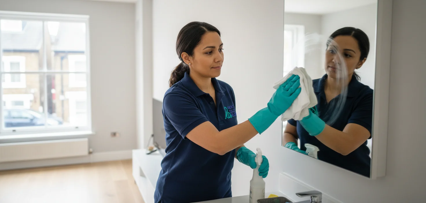 Professional deep cleaning service in Belsize Park - kitchen and bathroom