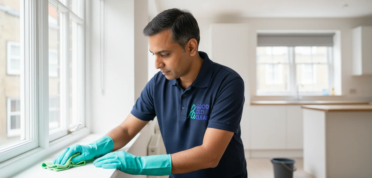 Professional deep cleaning service in Bloomsbury - kitchen and bathroom