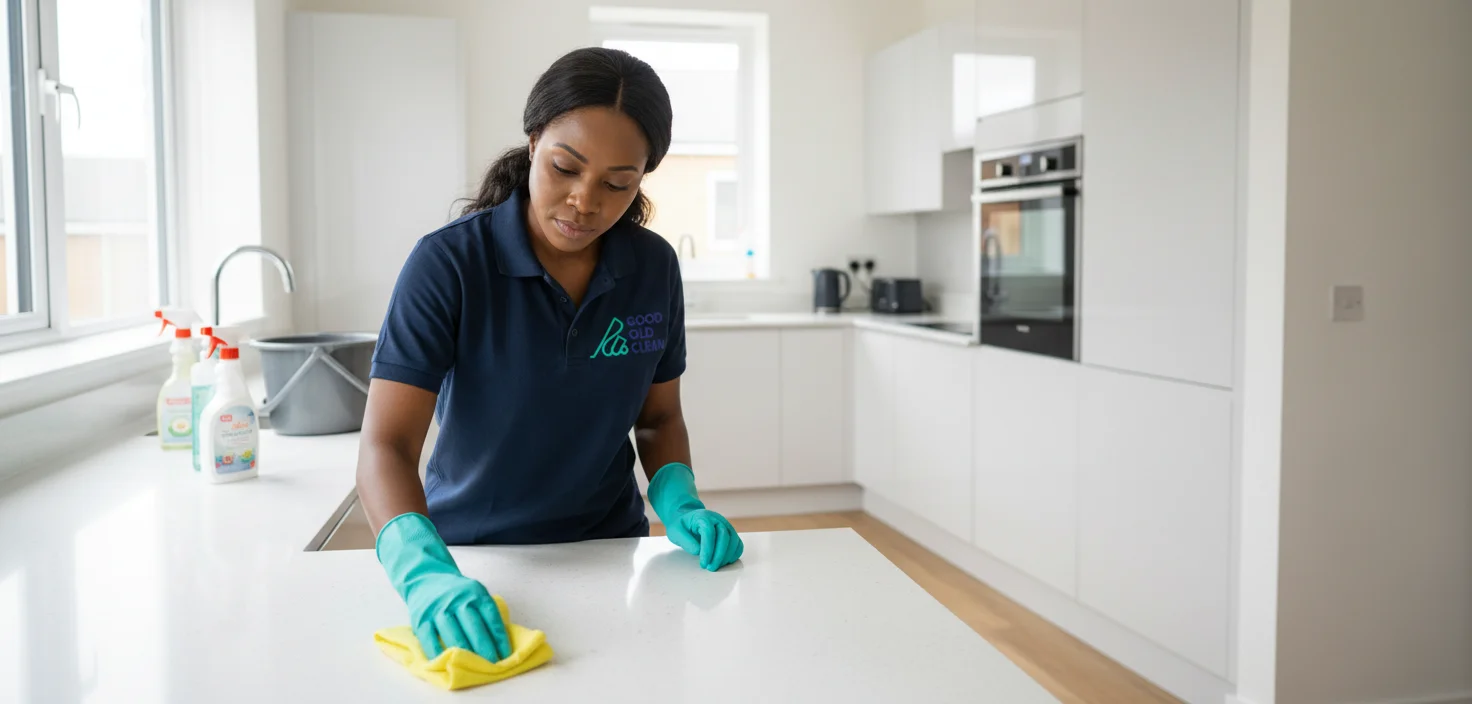 Professional deep cleaning service in Devons Road - kitchen and bathroom
