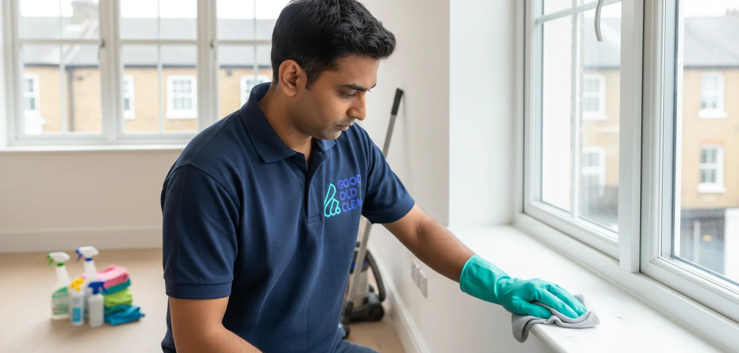 Professional deep cleaning service in Green Street - kitchen and bathroom