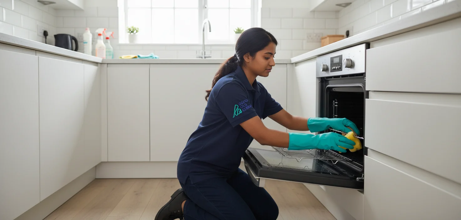 Professional deep cleaning service in Harold Hill - kitchen and bathroom