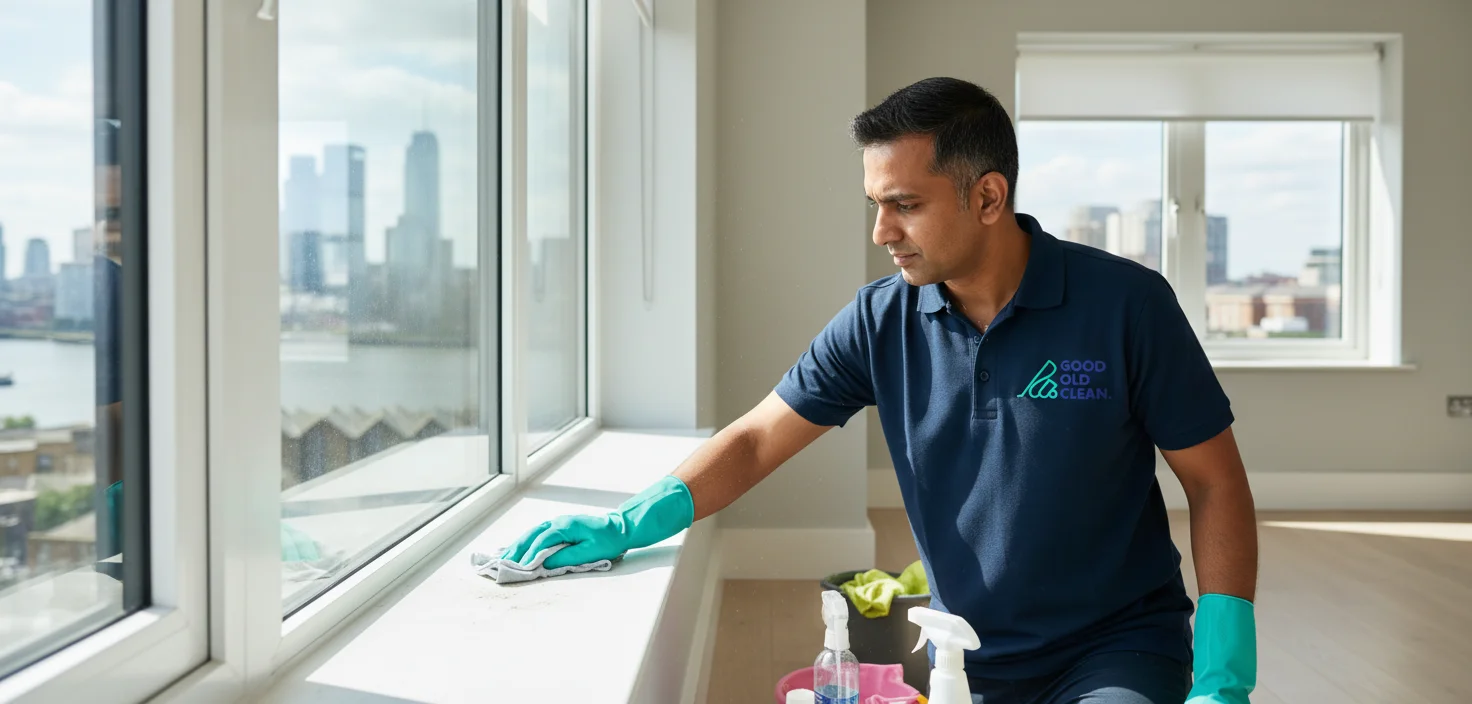 Professional deep cleaning service in Island Gardens - kitchen and bathroom