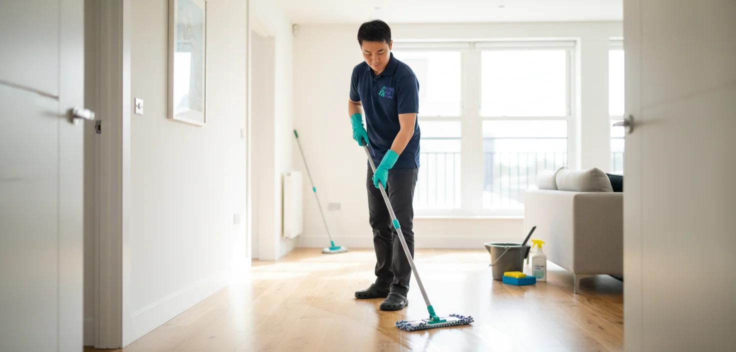 Professional deep cleaning service in Kennington - kitchen and bathroom