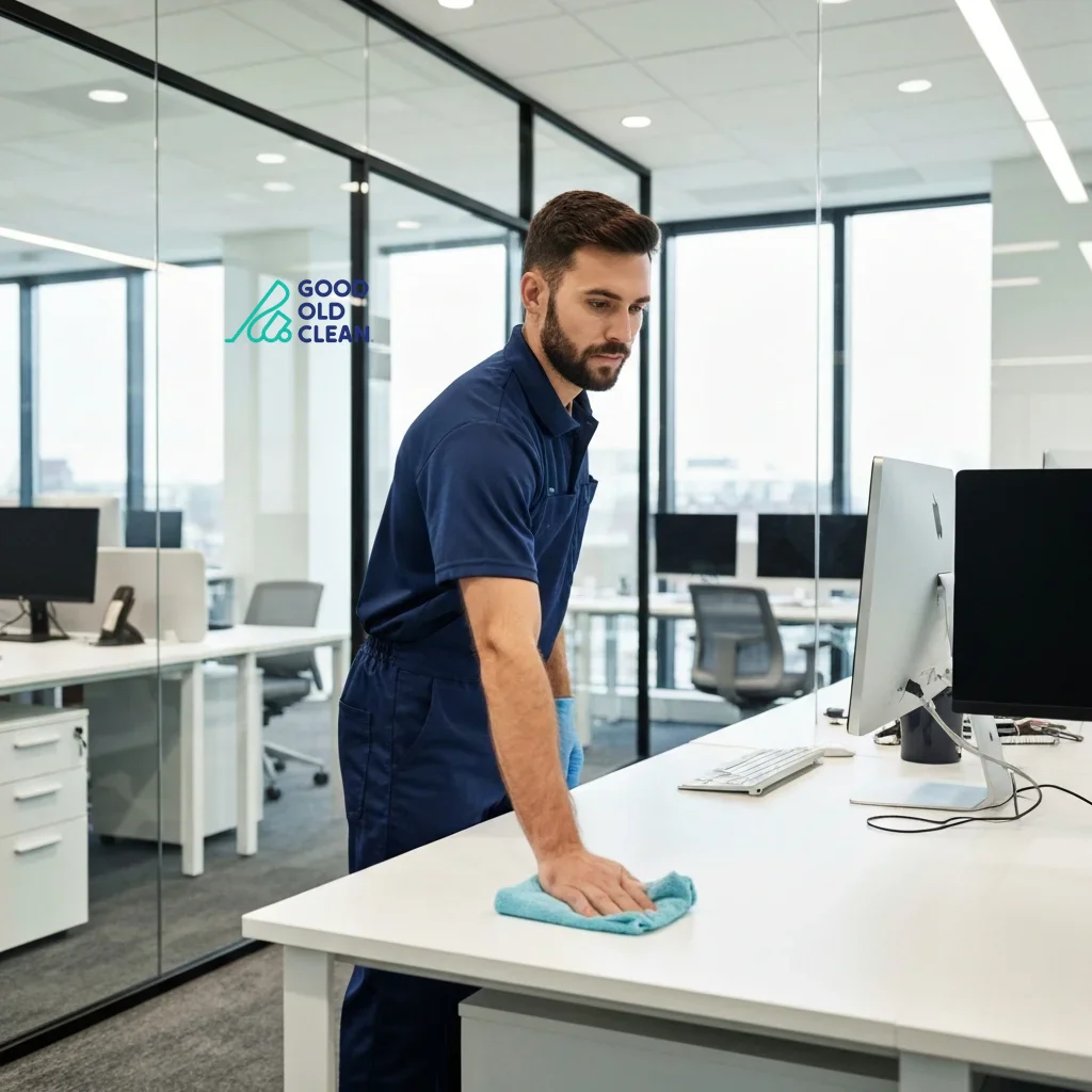 Professional office cleaning services in Bank - commercial workspace cleaning