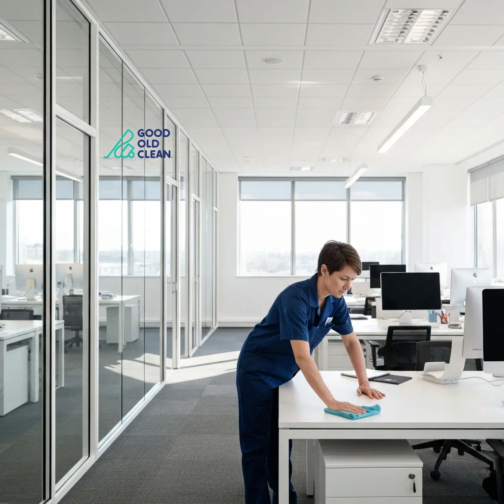 Professional office cleaning services in Canary Wharf - commercial workspace cleaning
