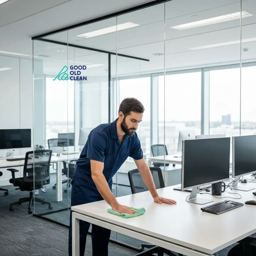 Professional office cleaning services in Moorgate - commercial workspace cleaning